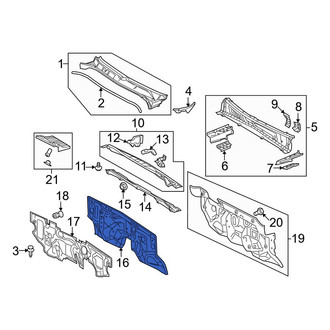Toyota OE - Firewall