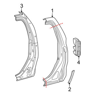 Toyota OE - Cab - Side Panel