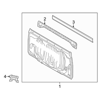 Toyota OE - Cab - Back Panel (CrewMax)