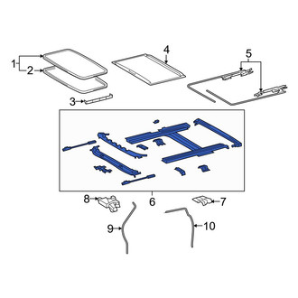 Toyota OE - Sunroof Frame