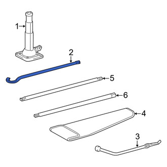 Toyota OE - Floor Jack Handle