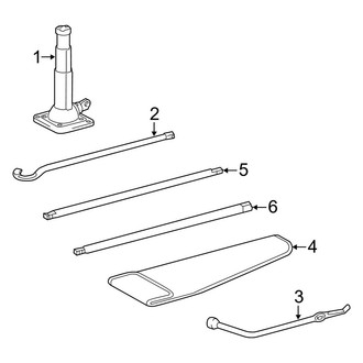 Toyota OE - Cab - Jack & Components