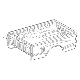 Toyota OE - Pick Up Box - Box Assembly (6.5' Box)
