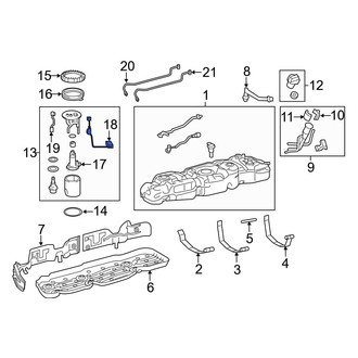 Toyota OE - Fuel Sender and Hanger Assembly