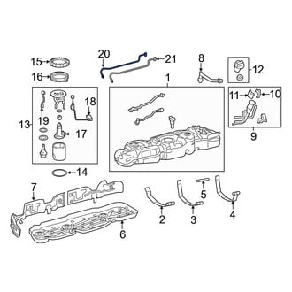 Toyota OE - Fuel Return Line