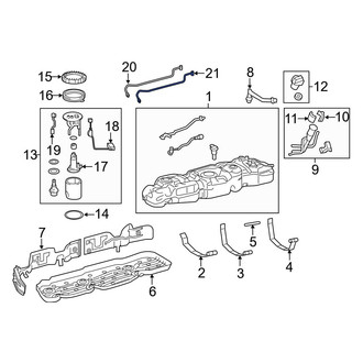Toyota OE - Fuel Return Line