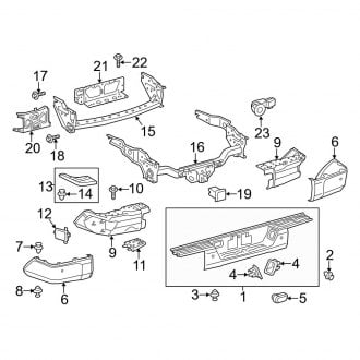 2021 Toyota Tundra OEM Bumpers | Front & Rear — CARiD.com