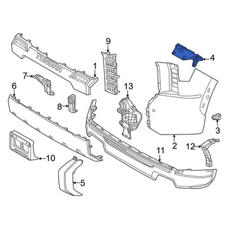 Toyota OE - Front Left Bumper Guide
