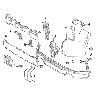 Toyota OE - Front Bumper - Bumper & Components (Bumper Cover & Trim)