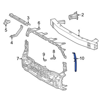 Toyota OE - Front Bumper Cover Stay