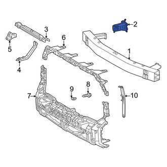Toyota OE - Front Left Bumper Impact Bar Bracket