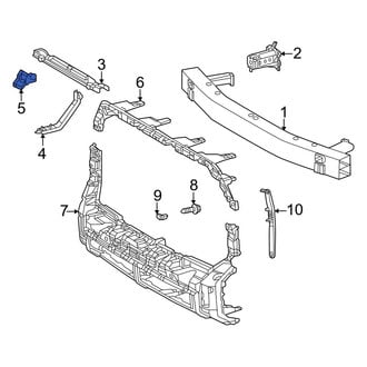 Toyota OE - Rear Left Bumper Cover Bracket