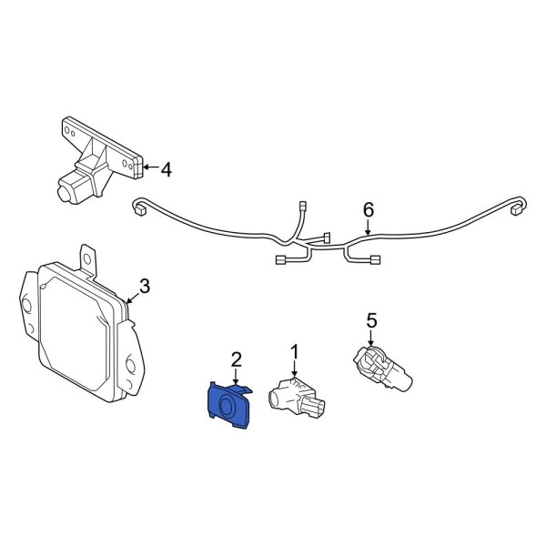 Parking Aid Sensor Housing