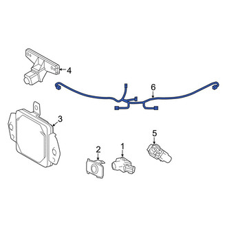 Toyota OE - Front Parking Aid System Wiring Harness