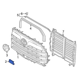 Toyota OE - Front Grille Cap