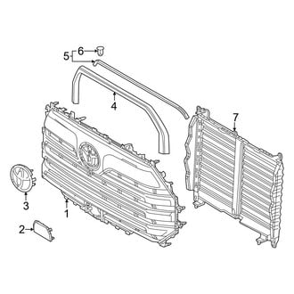 Toyota OE - Grille & Components