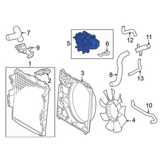 Toyota OE - Engine Coolant Reservoir