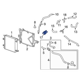 Toyota OE - Engine Auxiliary Water Pump
