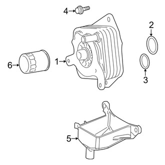 Toyota OE - Cooling - Engine Oil Cooler