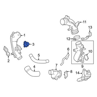 Toyota OE - Turbocharger Boost Pressure Relief Valve