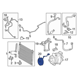 Toyota OE - A/C Compressor Clutch