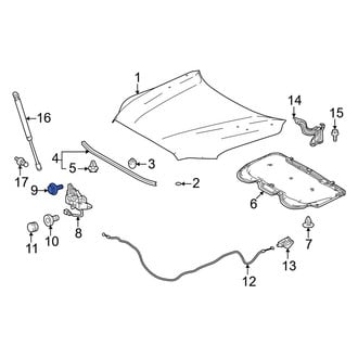 Toyota OE - Hood Latch Bolt