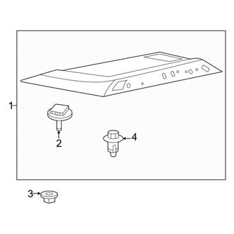 Toyota OE - Hood - Exterior Trim