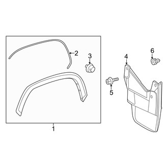 Toyota OE - Fender - Exterior Trim