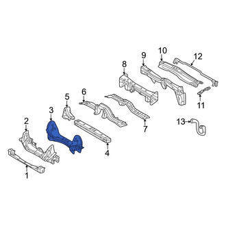 Toyota OE - Front Center Frame Crossmember