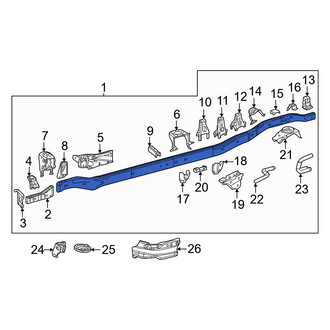 Toyota OE - Frame Rail