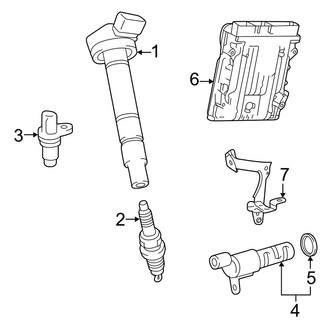 Toyota OE - Electrical - Ignition System (1794 Edition / Capstone / Limited / Platinum / SR / SR5 / TRD Pro)