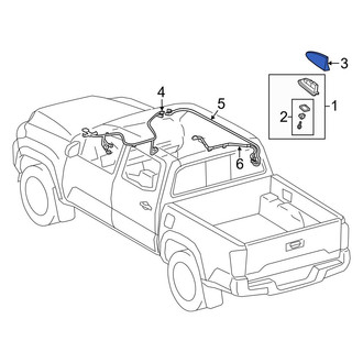 Toyota OE - Radio Antenna Cover