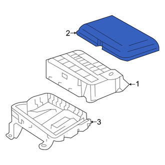 Toyota OE - Left Upper Fuse and Relay Center Cover