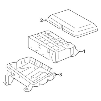 Toyota OE - Electrical - Fuse & Relay (Engine Compartment)