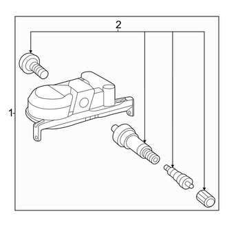 Toyota OE - Electrical - Tire Pressure Monitor Components (1794 Edition / Capstone / Limited / Platinum / SR / SR5 / TRD Pro)