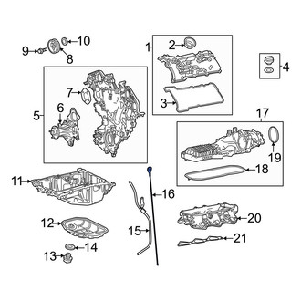 Toyota OE - Engine Oil Dipstick