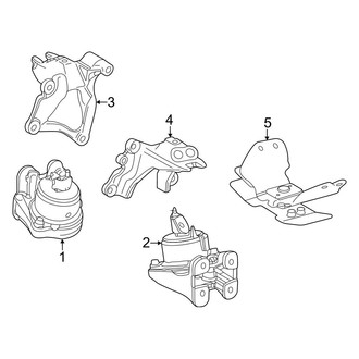 Toyota OE - Engine & Transmission Mounting