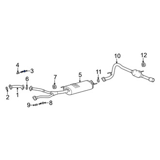 Toyota OE - Exhaust Bolt