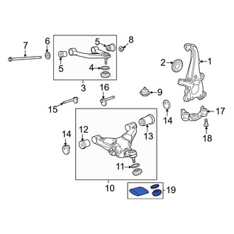 Toyota OE - Front Upper Suspension Ball Joint Boot
