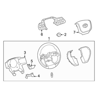 Toyota OE - Steering Wheel & Trim