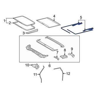 Toyota OE - Sunroof Cable