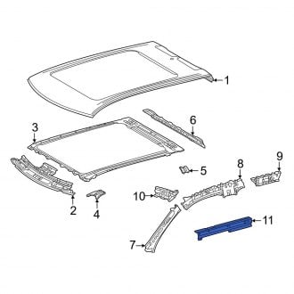 Toyota Tundra OEM Roofs & Parts | Panels, Drip Rails — CARiD.com