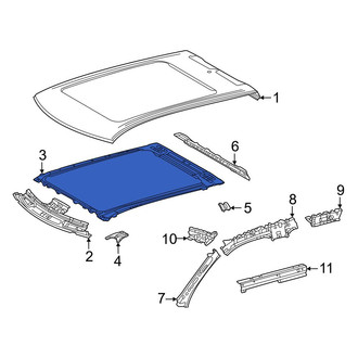 Toyota OE - Sunroof Reinforcement