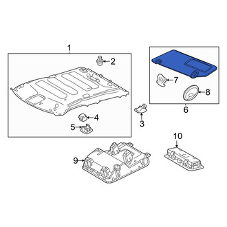 Toyota OE - Left Sun Visor