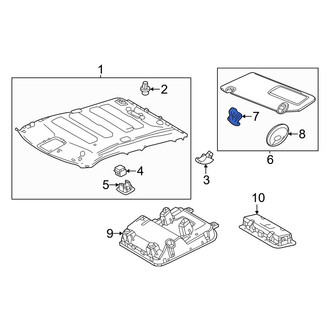 Toyota OE - Sun Visor Holder
