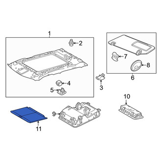 Toyota OE - Sunroof Cover