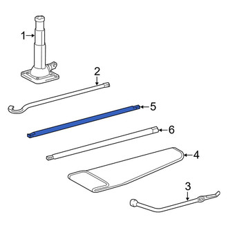 Toyota OE - Floor Jack Handle