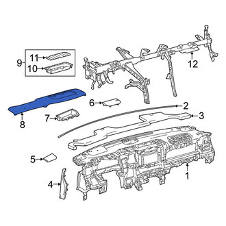 Toyota OE - Center Instrument Panel Trim Panel