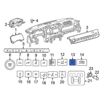 Toyota OE - Headlight Switch