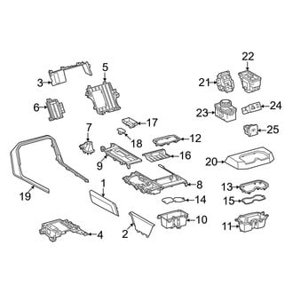Toyota OE - Console (Upper Components)